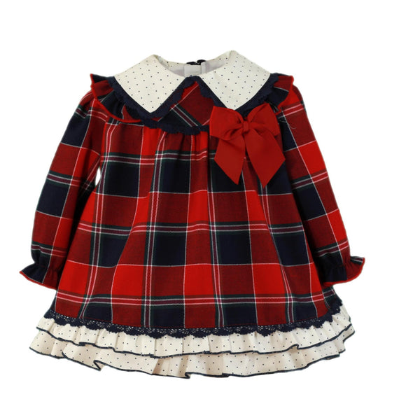 MIRANDRA Red Baby Girl Dress