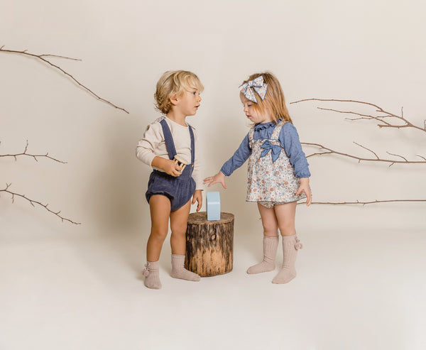 CALAMARO Blue & Floral 3 Piece Set