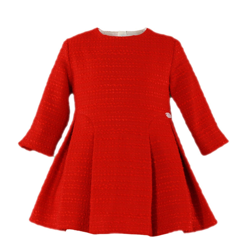 MIRANDA Red Tweed Dress
