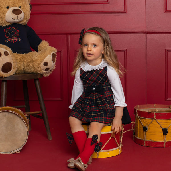 PATACHOU Tartan Pinafore