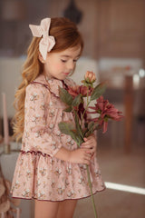 MIRANDA Pink Floral Dress