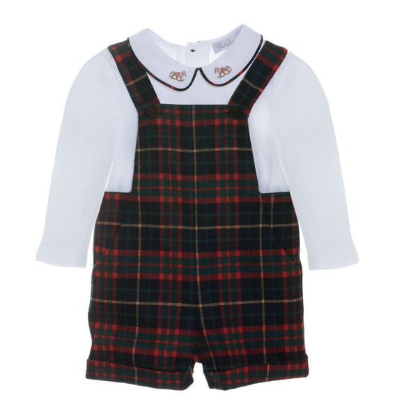 PATACHOU  White & Tartan Shortie