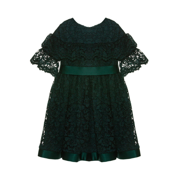 PATACHOU Emerald Lace Dress