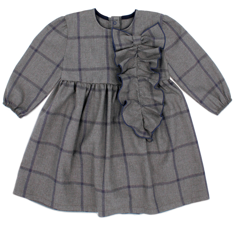 RAPIFE Grey & Navy Dress