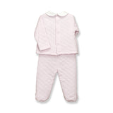 BABIDU Pink Two Piece Babygrow