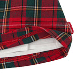TUTTO PICCOLO Red Tartan Dress