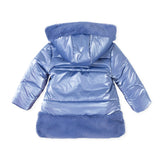 TUTTO PICCOLO Blue Padded Coat