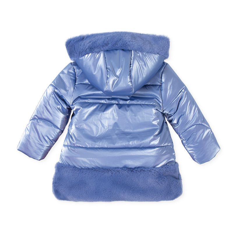 TUTTO PICCOLO Blue Padded Coat