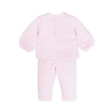 TUTTO PICCOLO Pink Trouser Set