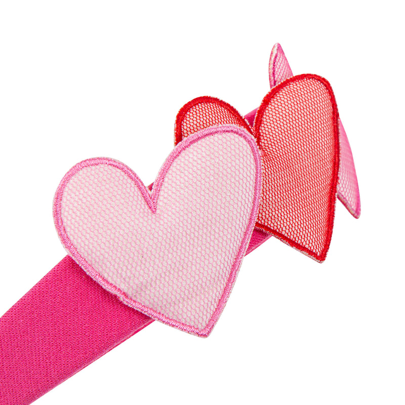 AGATHA Pink Heart Hairband