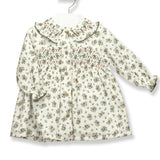 BABIDU Ivory Floral Dress
