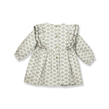 BABIDU Ivory Print Dress