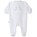 BABY GI White Angel Wing Baby Grow
