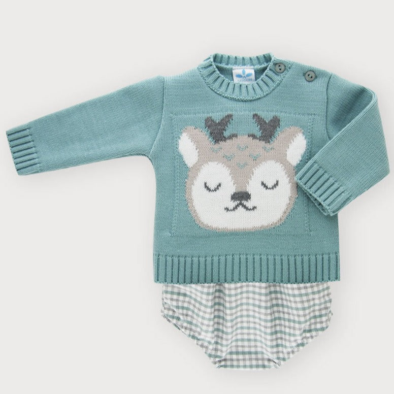 SARDON Baby Boys Jumper & Short Set