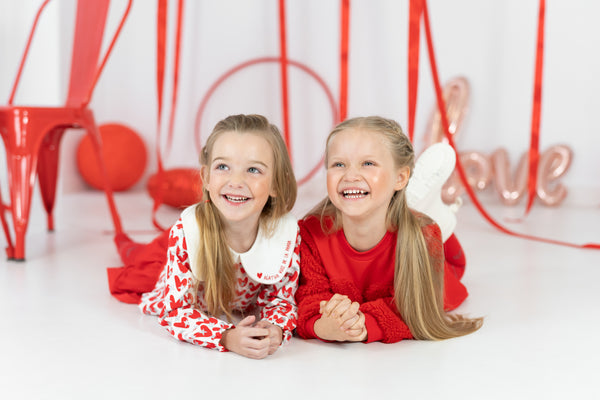 AGATHA Red Skirt Set with Tights