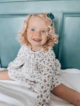BABIDU Ivory Floral Dress