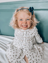 BABIDU Ivory Floral Dress