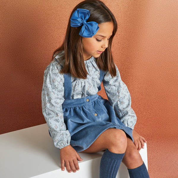 BABIDU Blue Skirt Set
