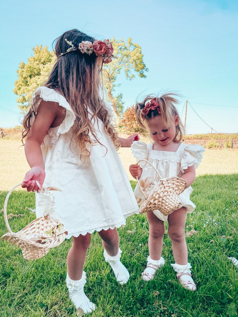 Ivory broderie anglaise romper