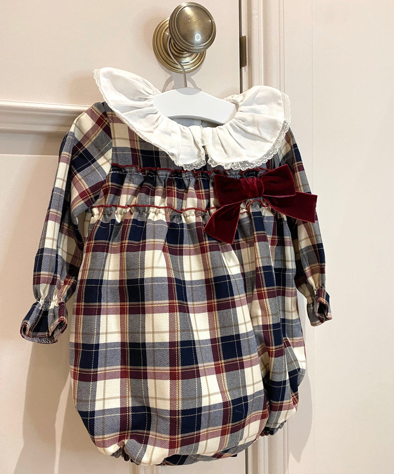 Tartan Romper