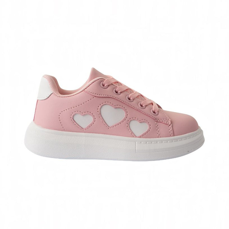 ADEE Pink Heart Trainers