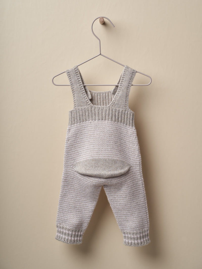 WEDOBLE Beige Knitted Dungarees