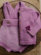 WEDOBLE Purple Knitted Shorts