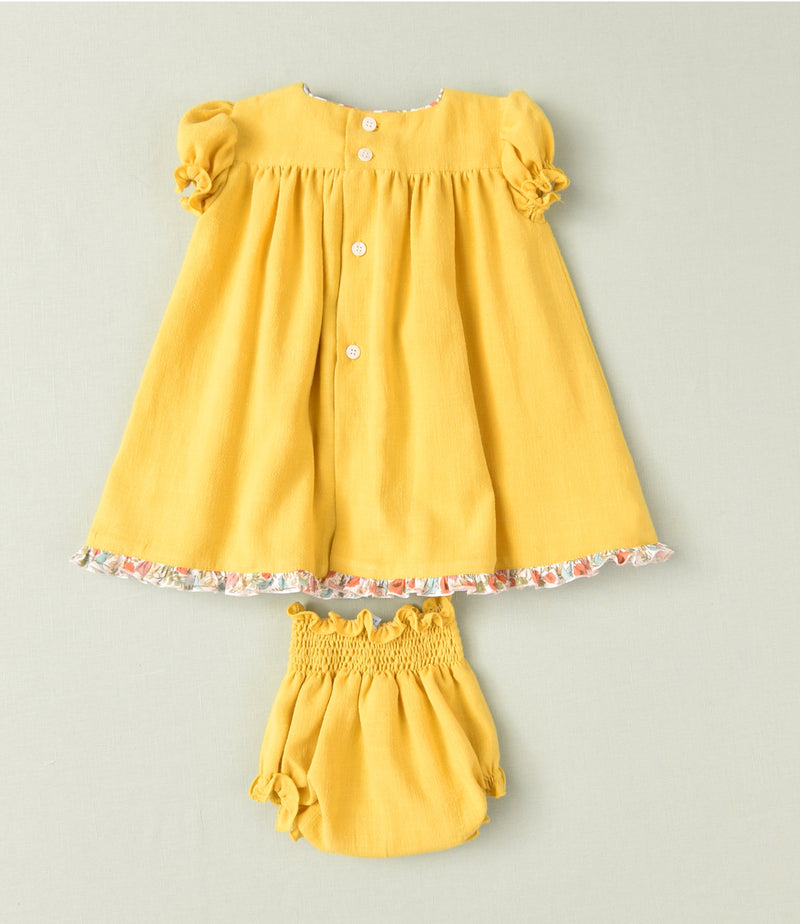 COCOTE Yellow Dress Set
