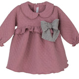 CALAMARO Mauve Quilted Cotton Dress