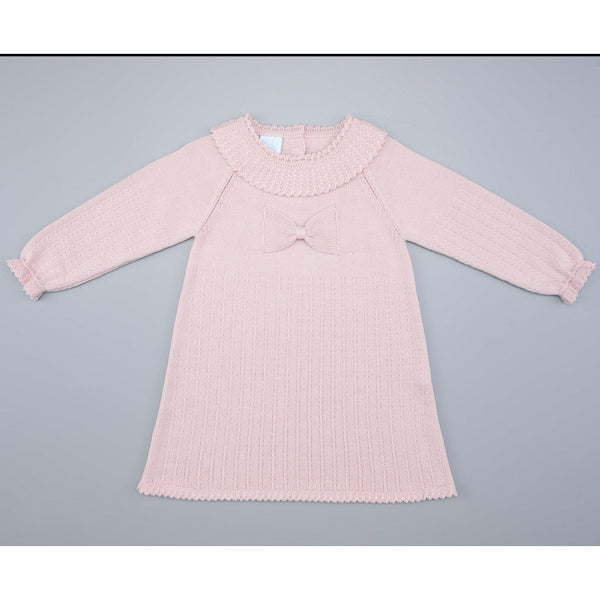 ARTESANIA GRANLEI Pink Knitted Dress