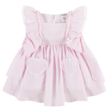 DEOLINDA Pink Heart Dress