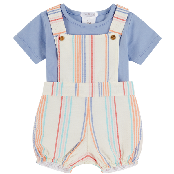 DEOLINDA Boys Dungaree Set