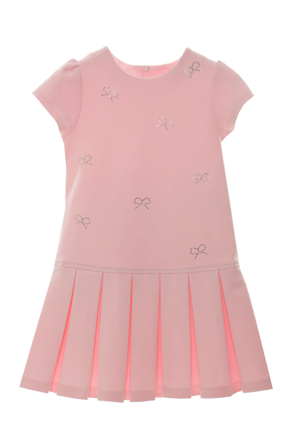 PATACHOU Girls Pink Bow Dress