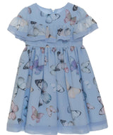 PATACHOU Blue Butterfly Dress