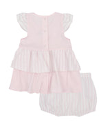 RAPIFE Pink Top & Bloomer Set
