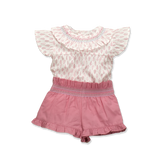 BABIDU Pink Short Set