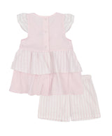 RAPIFE Pink Top & Short Set