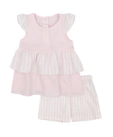 RAPIFE Pink Top & Short Set
