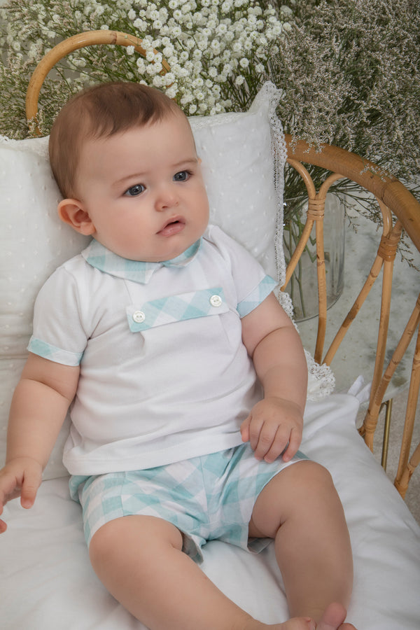 PATACHOU Baby Boy Short Set