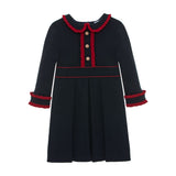 PATACHOU Navy Blue Jersey Dress