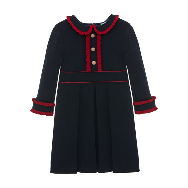 PATACHOU Navy Blue Jersey Dress