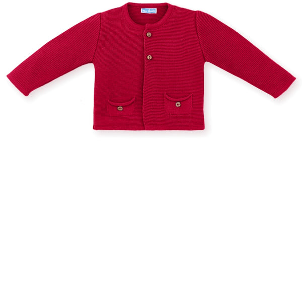 MAC ILUSION Cardigan 3m - 6 years (Beige, Red & Pink Available)