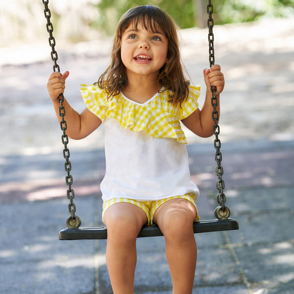 RAPIFE Yellow Bloomer Set