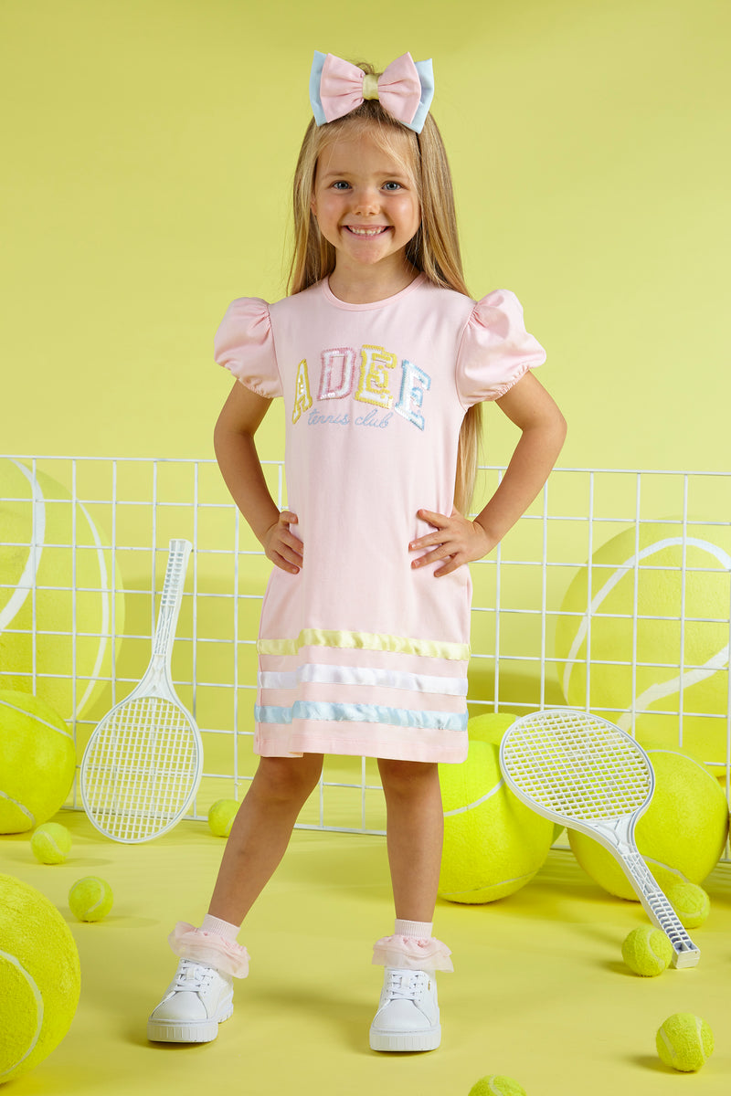 ADEE Pink Tennis Club Dress