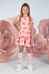 ADEE Coral Bow Dress