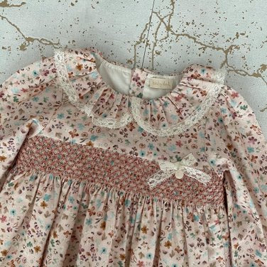 BABYLAI Pink Floral Dress