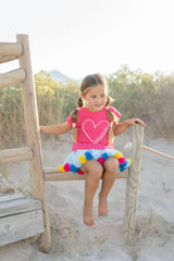 AGATHA Fuchsia Skirt Set