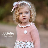 JULIANA Pink Knitted Design Dress