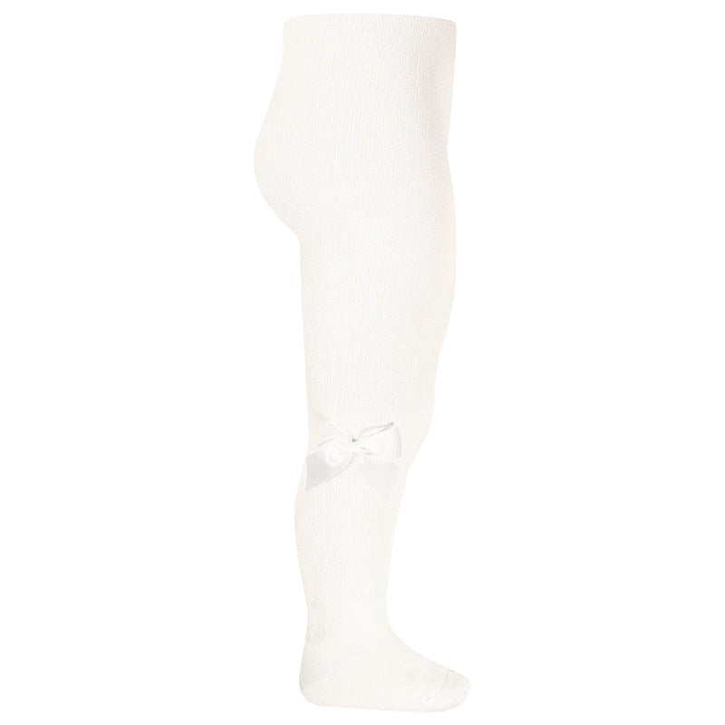 CONDOR Ivory Tights with Bow
