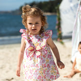 FOQUE Pink Floral Dress